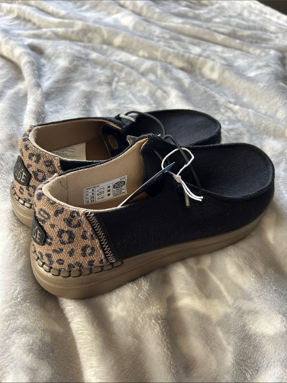 Hey Dude Leopard Wendy Shoe